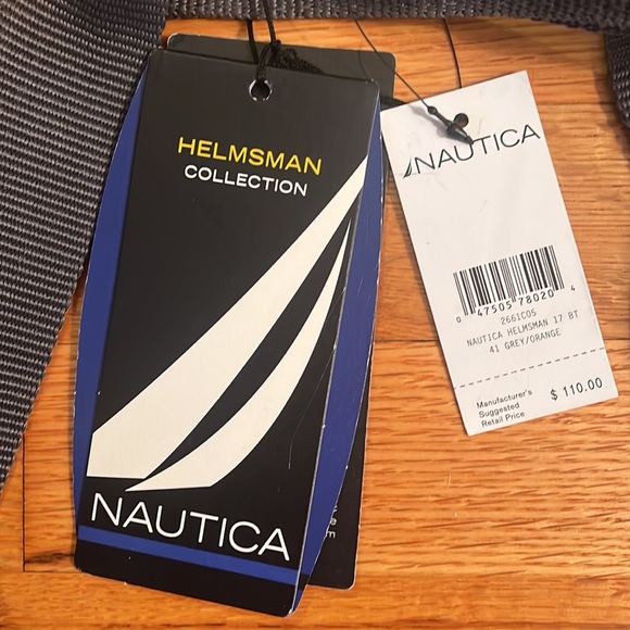 NWT Nautica Gray Tote Bag - Picture 3 of 6